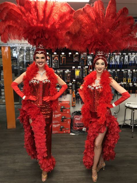 showgirls for hire.